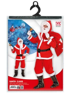 WIDMANN 8tlg. Kostüm "Deluxe Santa Claus" In Rot/ Weiß -Modebekleidungs Geschäft widmann 8tlg kostum deluxe santa claus in rot weiss 4
