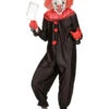 WIDMANN Kostümoverall "HORRORCLOWN" In Schwarz/ Rot -Modebekleidungs Geschäft widmann kostumoverall horrorclown in schwarz rot