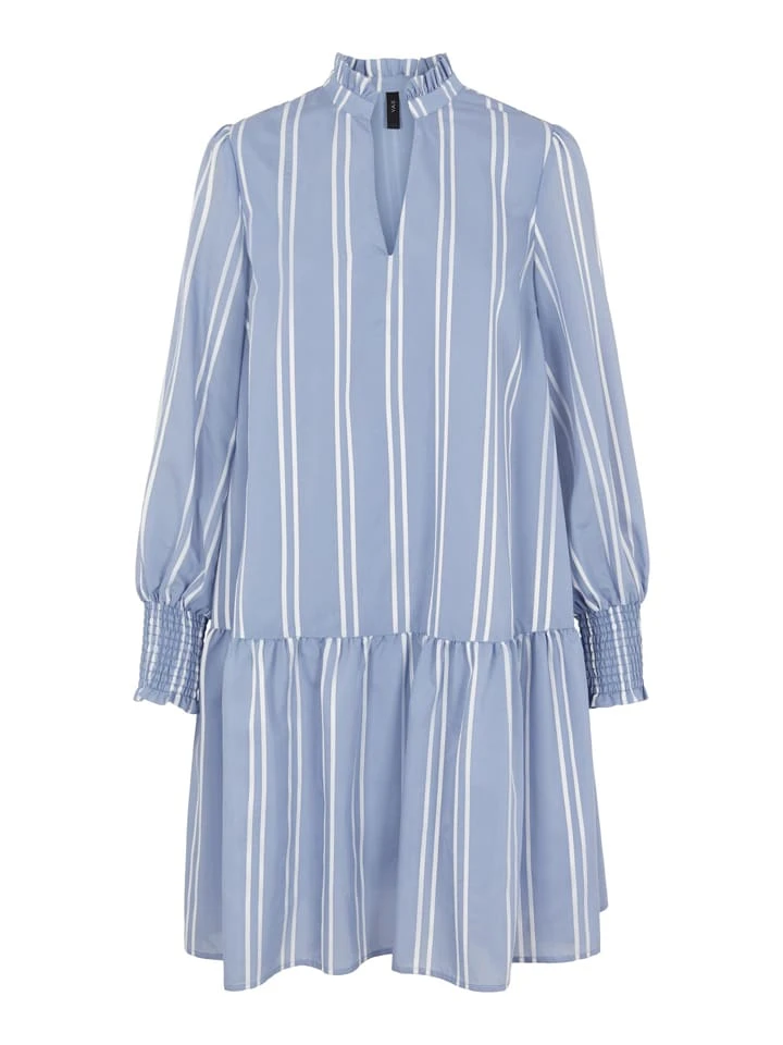 Kleid "Hoppa" in Hellblau Y.A.S Kleid "Hoppa" In Hellblau -Modebekleidungs Geschäft y a s kleid hoppa in hellblau