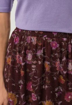 Zero Chiffonrock Brownred -Modebekleidungs Geschäft zero chiffonrock brownred 3